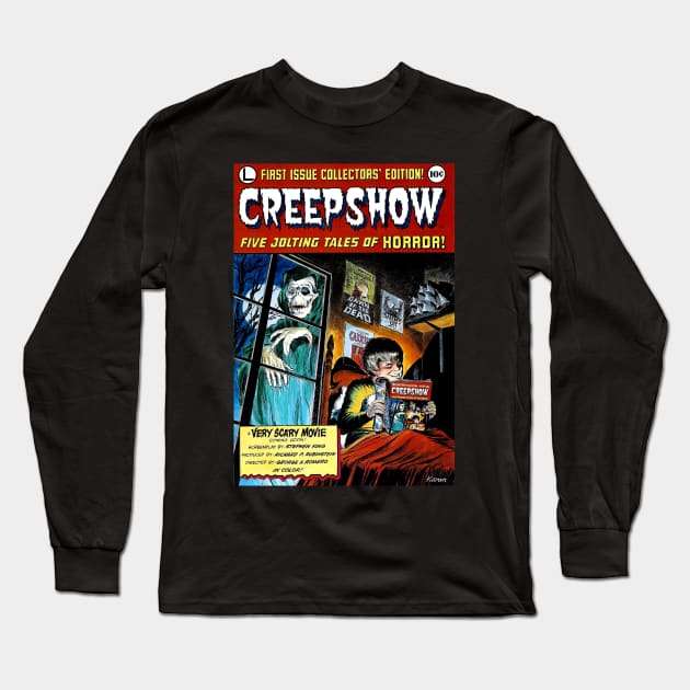 Creepshow Theatrical Poster 02 Long Sleeve T-Shirt by Scum & Villainy